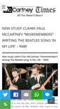 Mobile Screenshot of mccartney.com